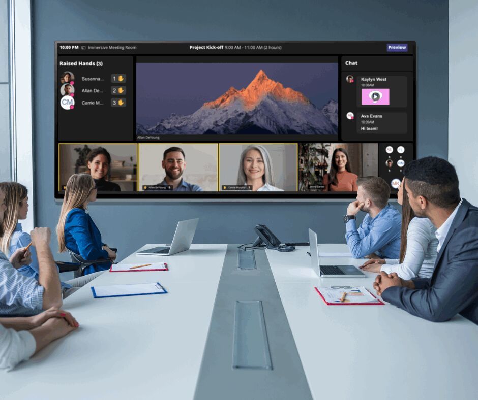 Dedicated Zoom touch panel